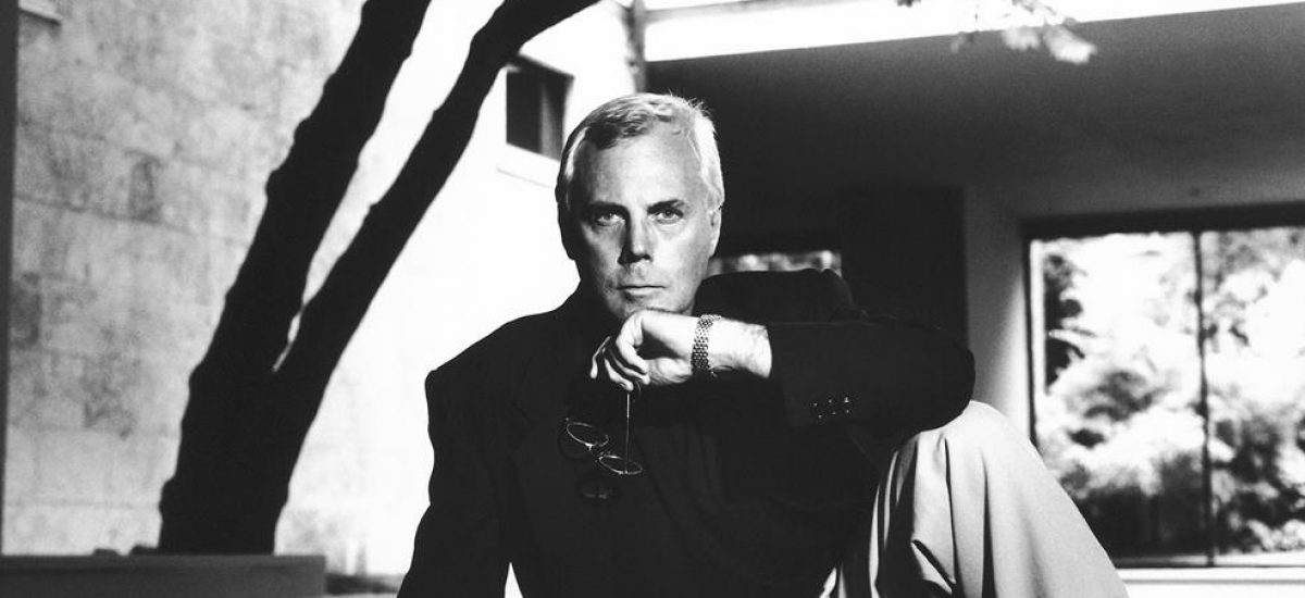 Giorgio Armani (ph. Richard Corman)