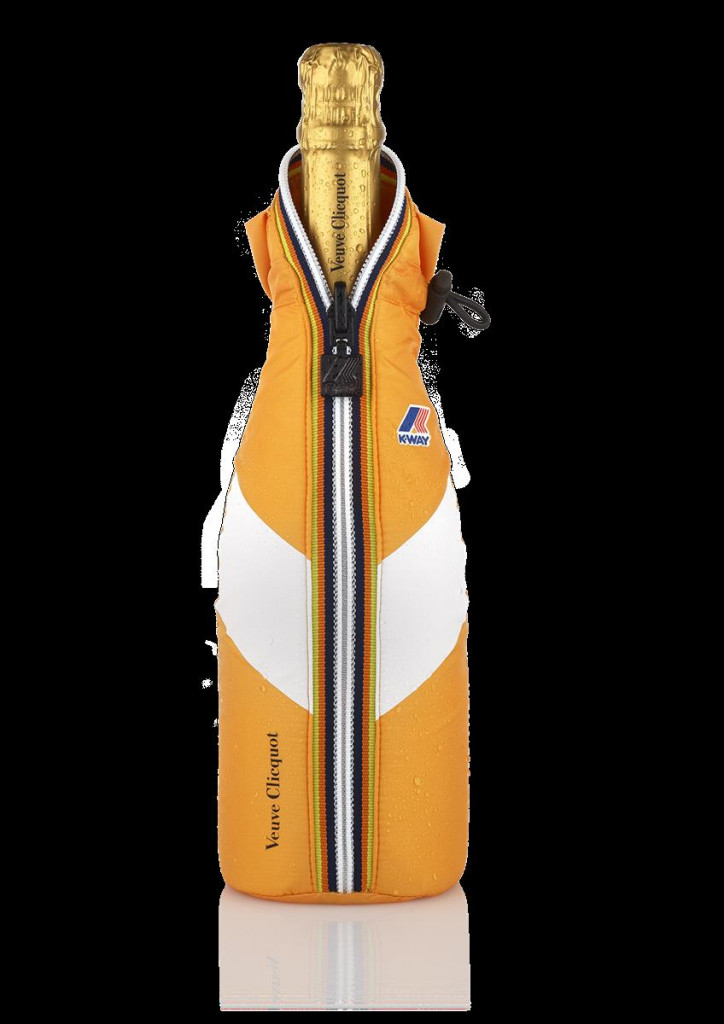 veuve clicquot k-way capsule collection accessorio cool estate
