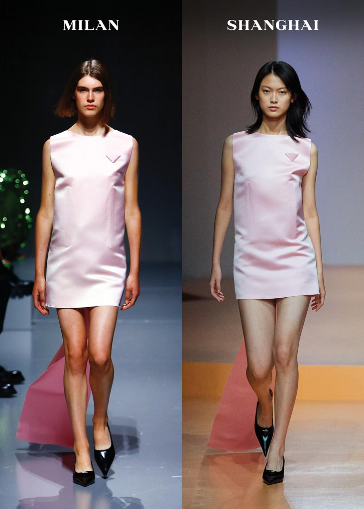 sfilata prada primavera-estate 2022 collezione donna milano fashion week