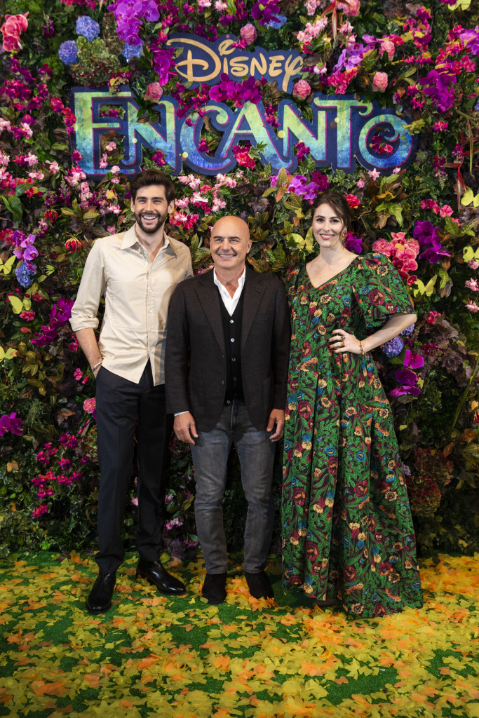 Alvaro Soler, Luca Zingaretti e Diana Del Bufalo