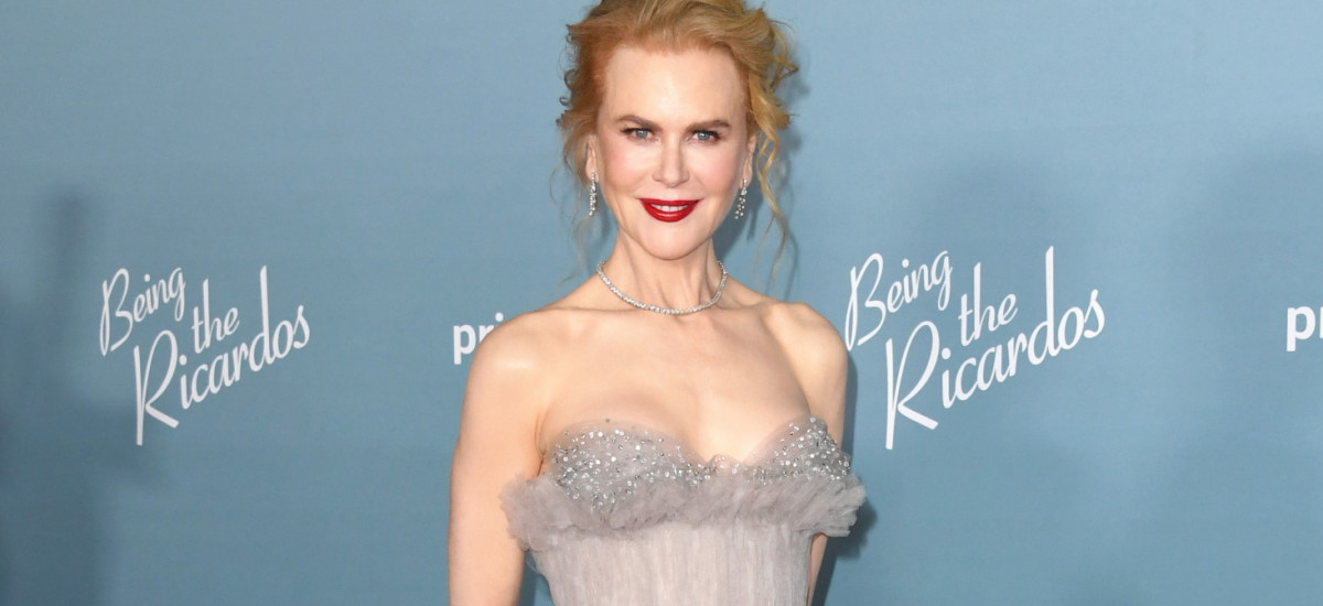 nicole kidman lucille ball abito da sera giorgio armani prive red carpet
