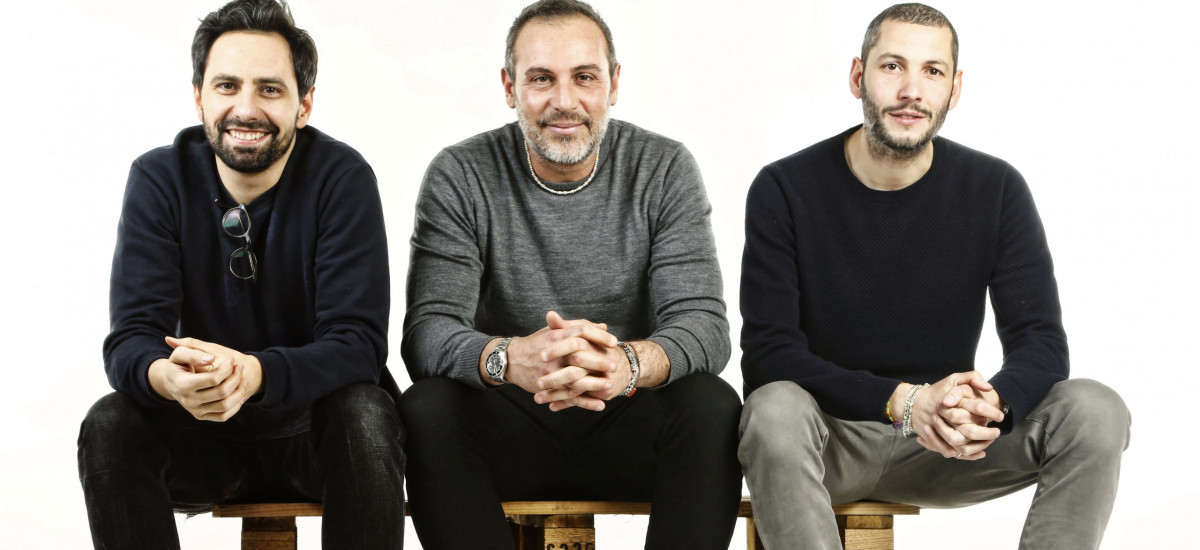 Fondatori D.A.T.E. da sx Tommaso Santoni - Emiliano Paci - Damiano Innocenti