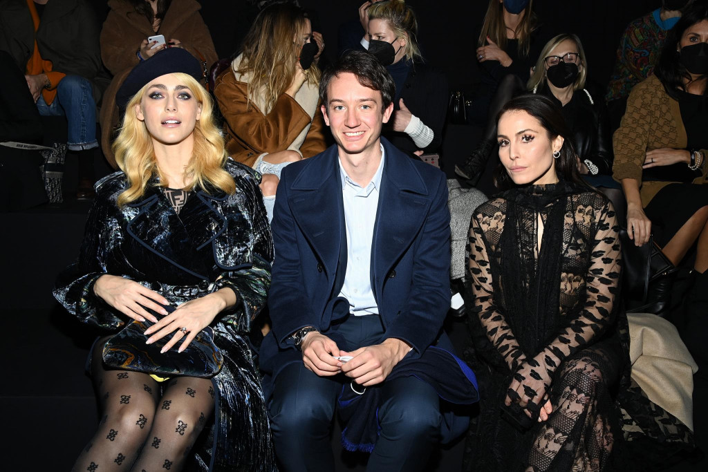Miriam Leone, Frédéeric Arnault and Noomi Rapace