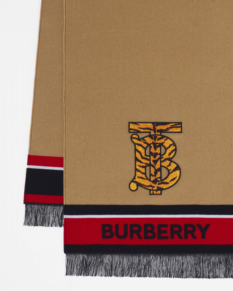 burberry collezione capodanno cinese anno della tigre
