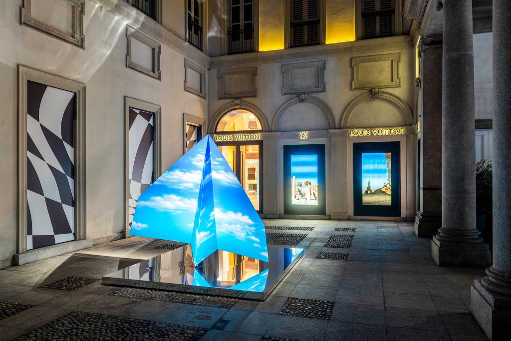 louis vuitton rende omaggio all'ultima collezione uomo di virgil abloh
