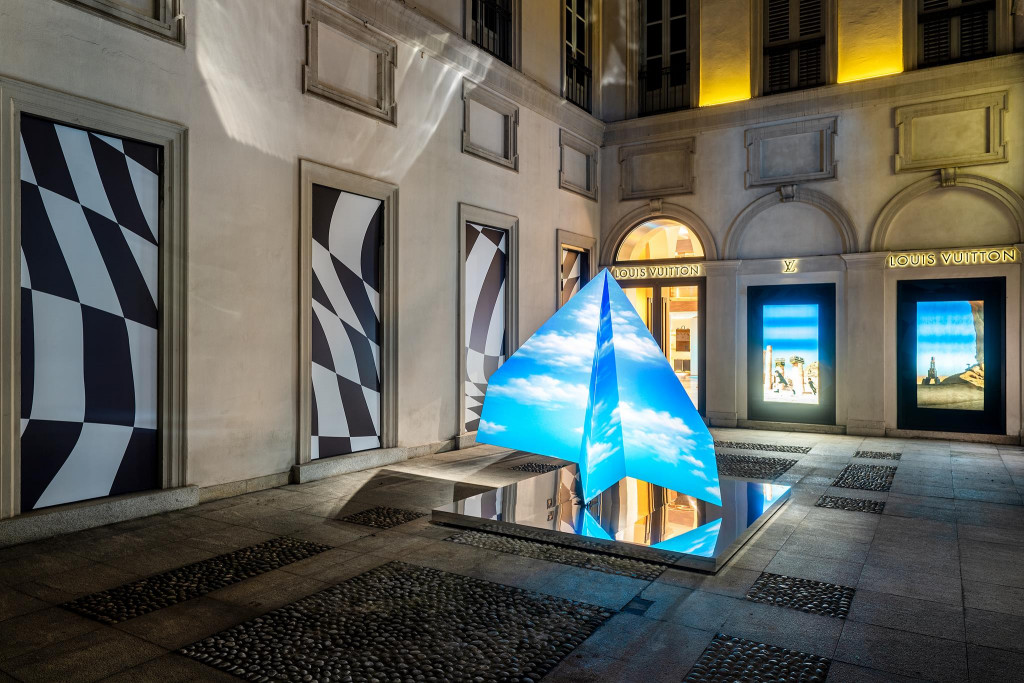 louis vuitton rende omaggio all'ultima collezione uomo di virgil abloh