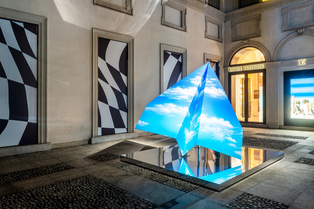louis vuitton rende omaggio all'ultima collezione uomo di virgil abloh