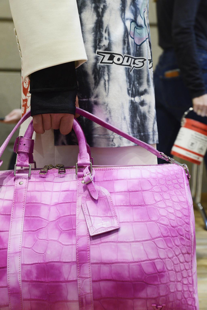 sfilata louis vuitton modelli backstage