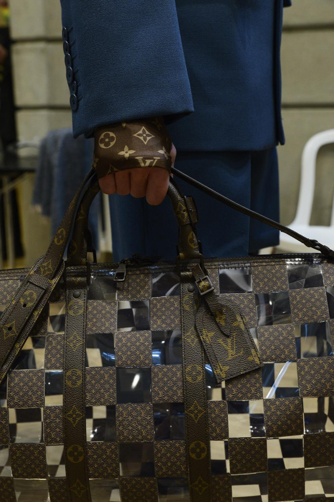 sfilata louis vuitton modelli backstage