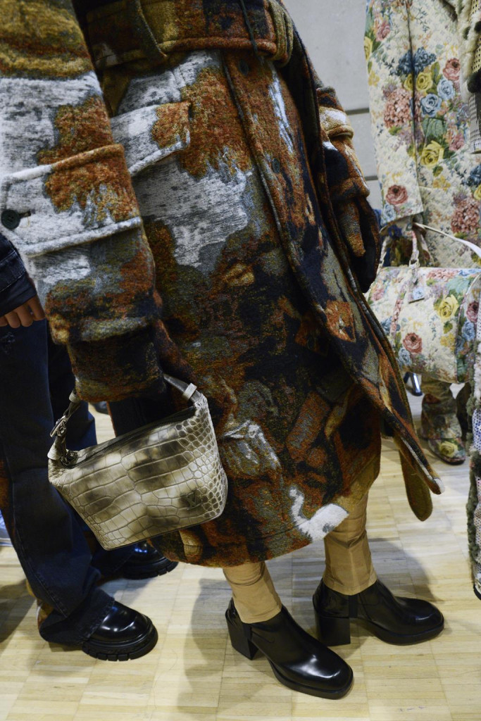 sfilata louis vuitton modelli backstage