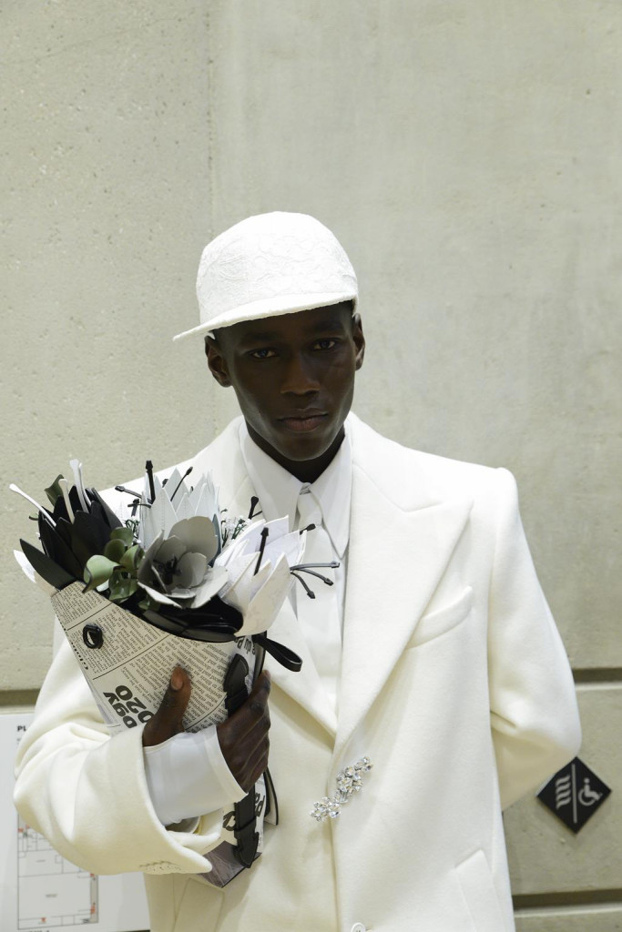 sfilata louis vuitton modelli backstage