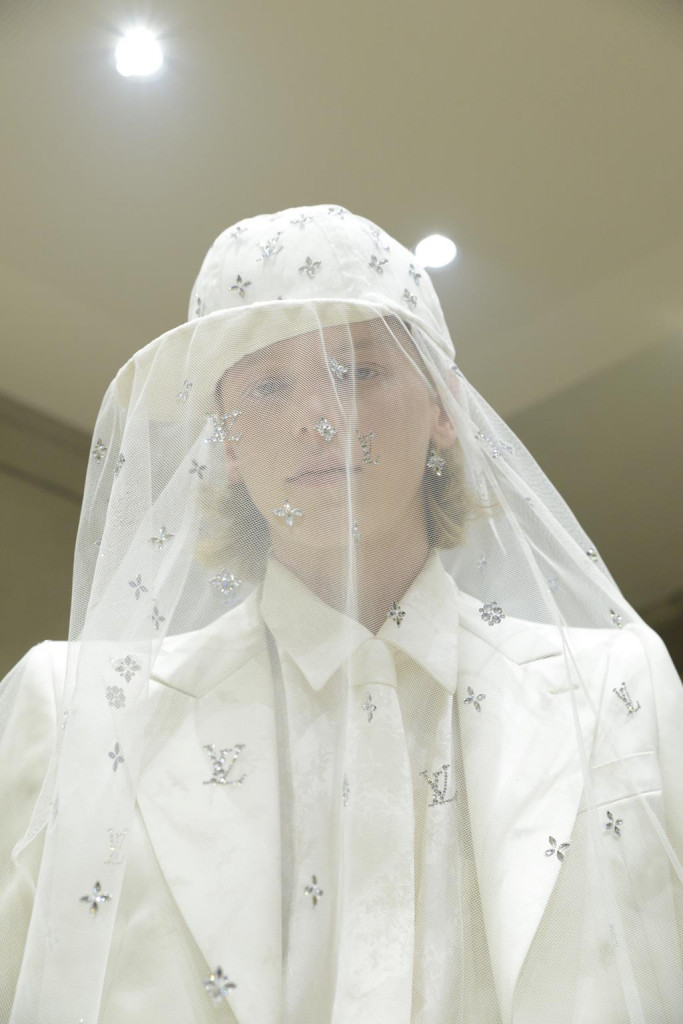 sfilata louis vuitton modelli backstage