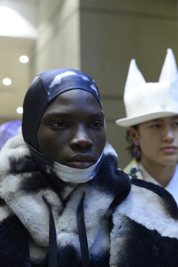 sfilata louis vuitton modelli backstage