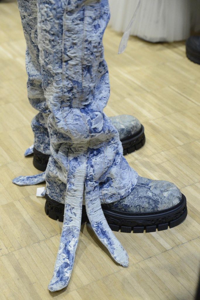 sfilata louis vuitton modelli backstage