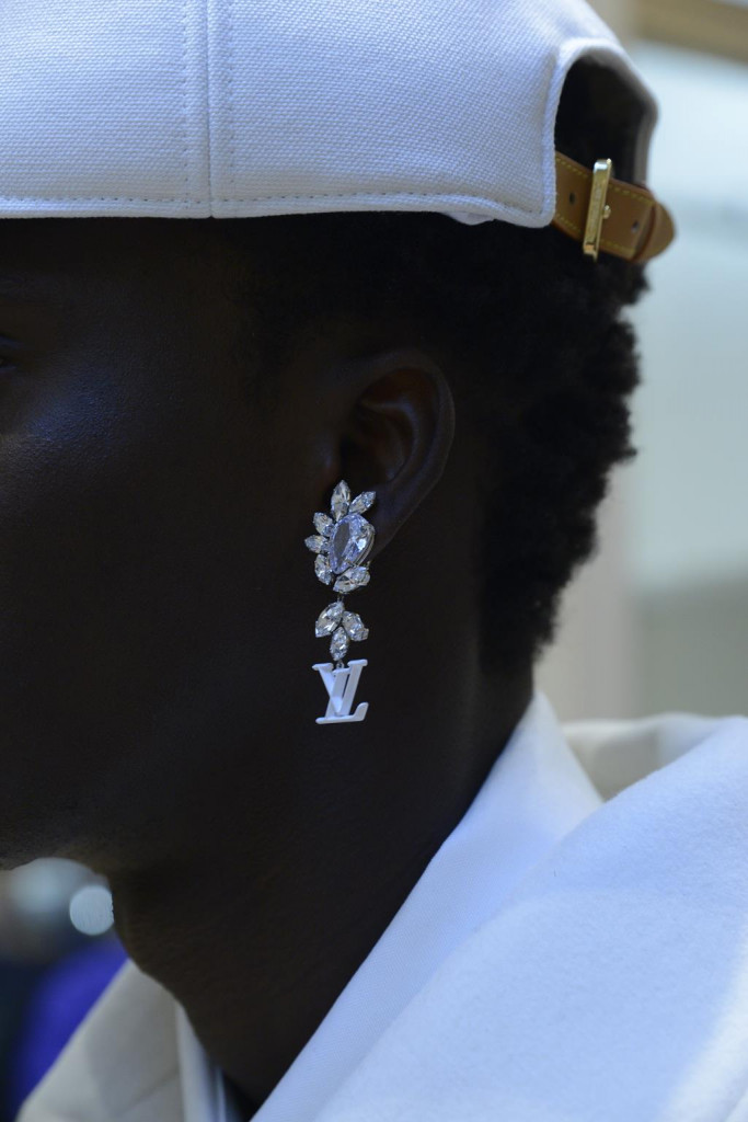 sfilata louis vuitton modelli backstage