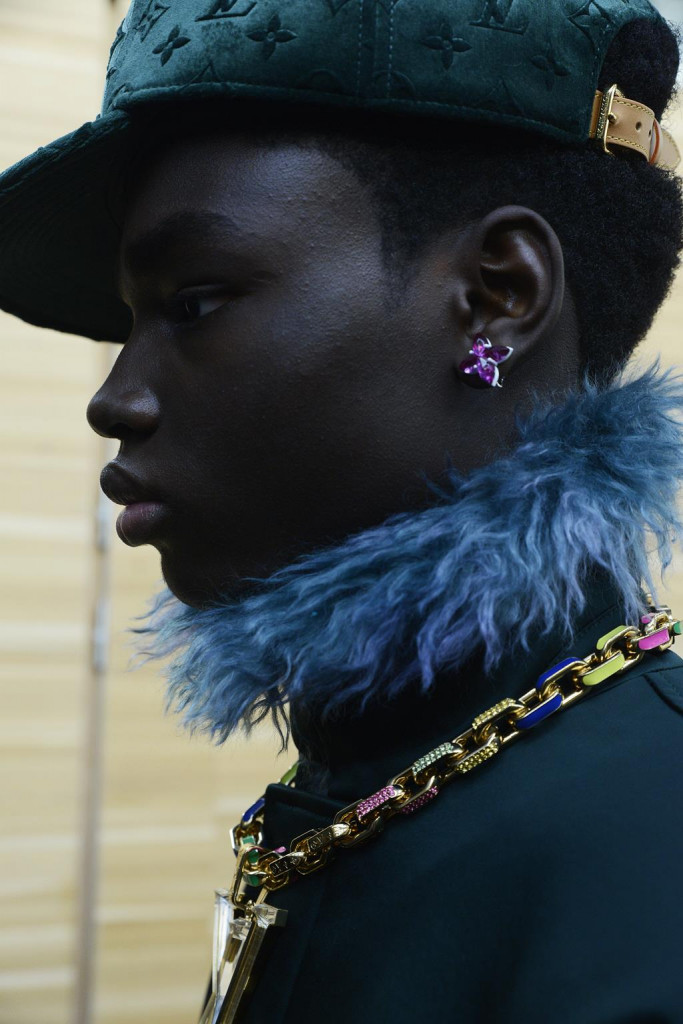 sfilata louis vuitton modelli backstage