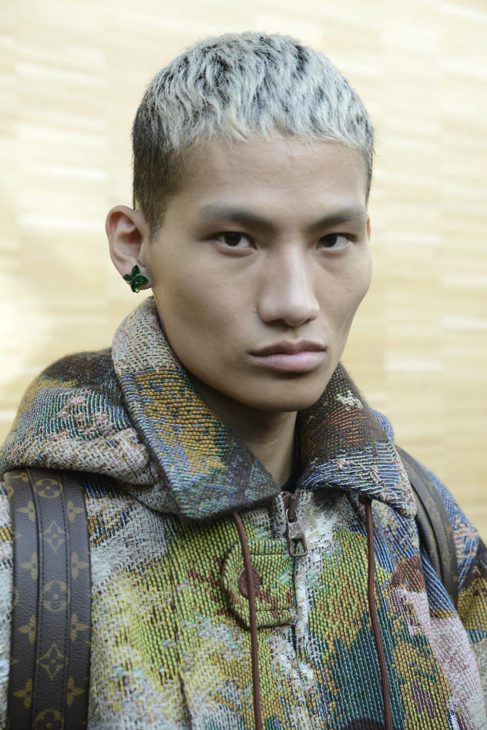 sfilata louis vuitton modelli backstage