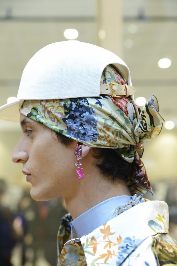 sfilata louis vuitton modelli backstage