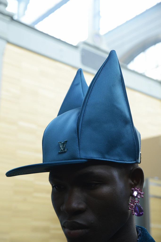 sfilata louis vuitton modelli backstage