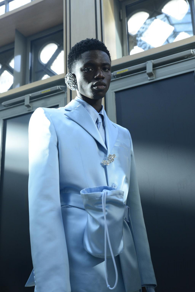sfilata louis vuitton modelli backstage