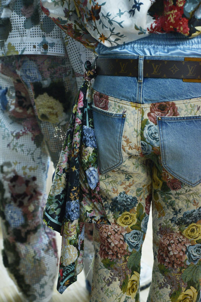 sfilata louis vuitton modelli backstage