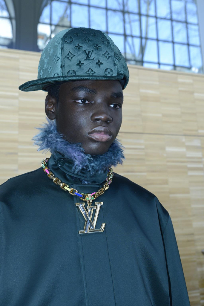sfilata louis vuitton modelli backstage