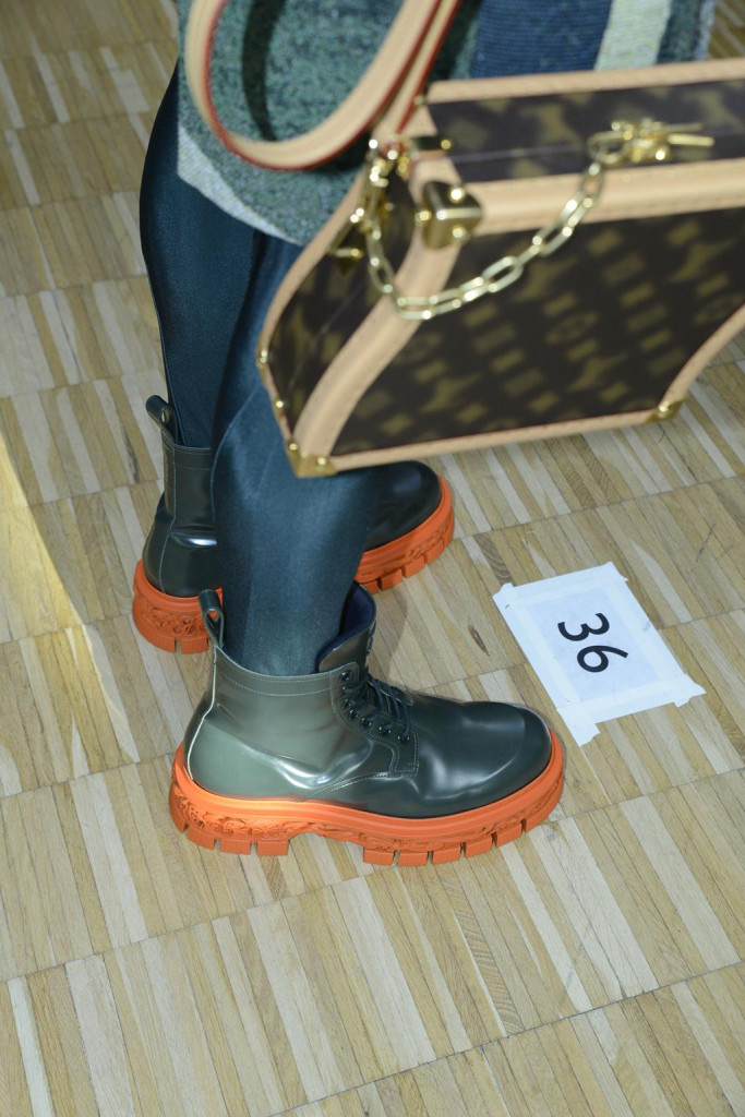 sfilata louis vuitton modelli backstage
