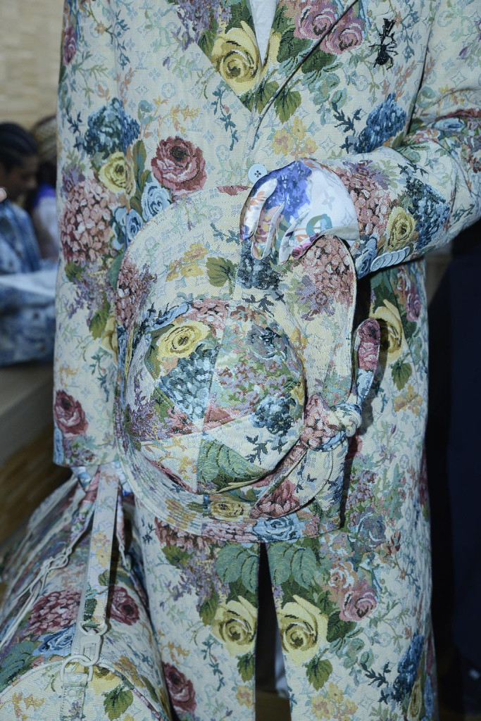 sfilata louis vuitton modelli backstage