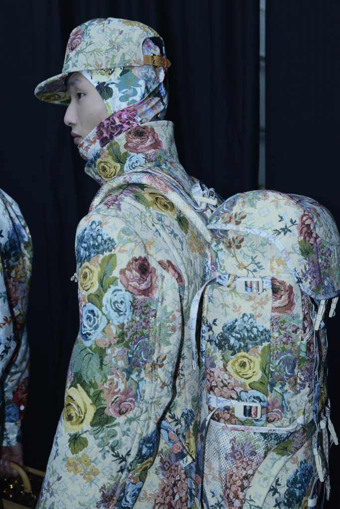 sfilata louis vuitton modelli backstage