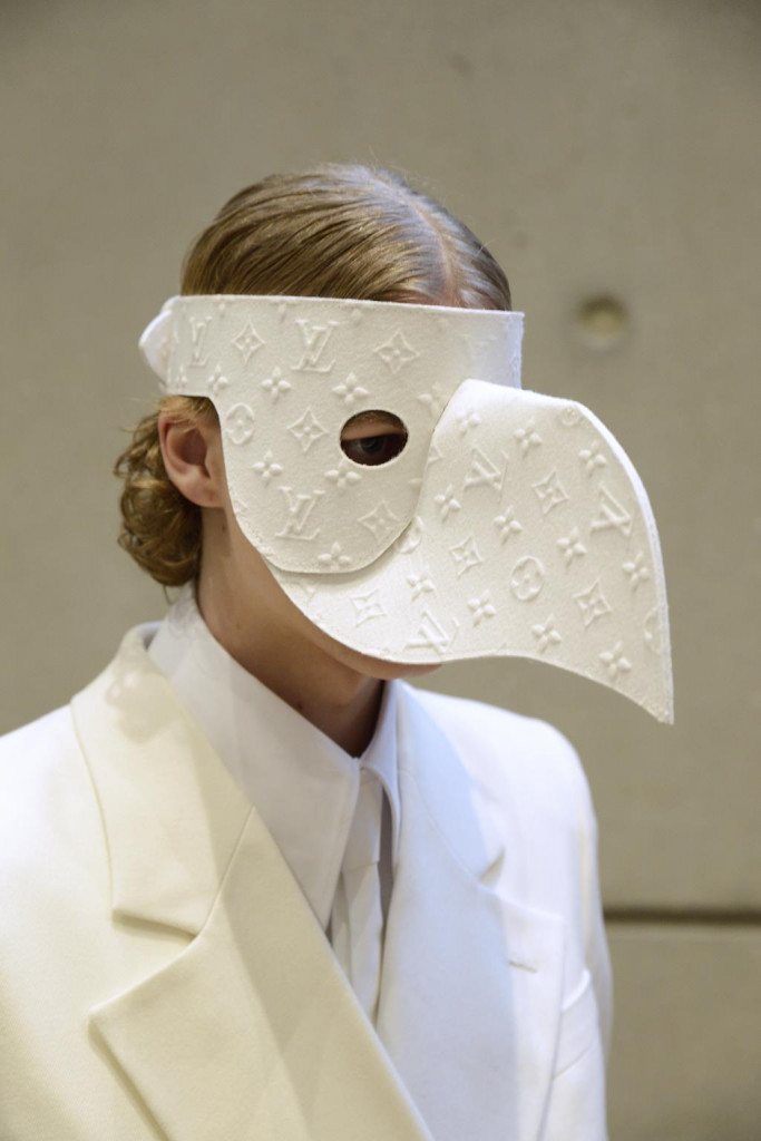 sfilata louis vuitton modelli backstage