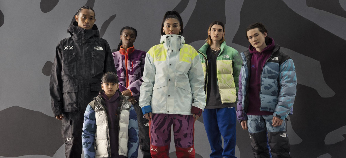 the north face kaws collaborazione foto