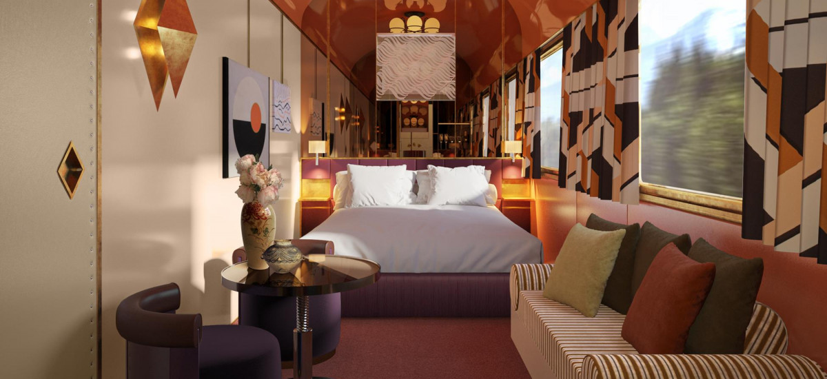 ©Rendering Orient Express La Dolce Vita by Dimorestudio - OE Suite