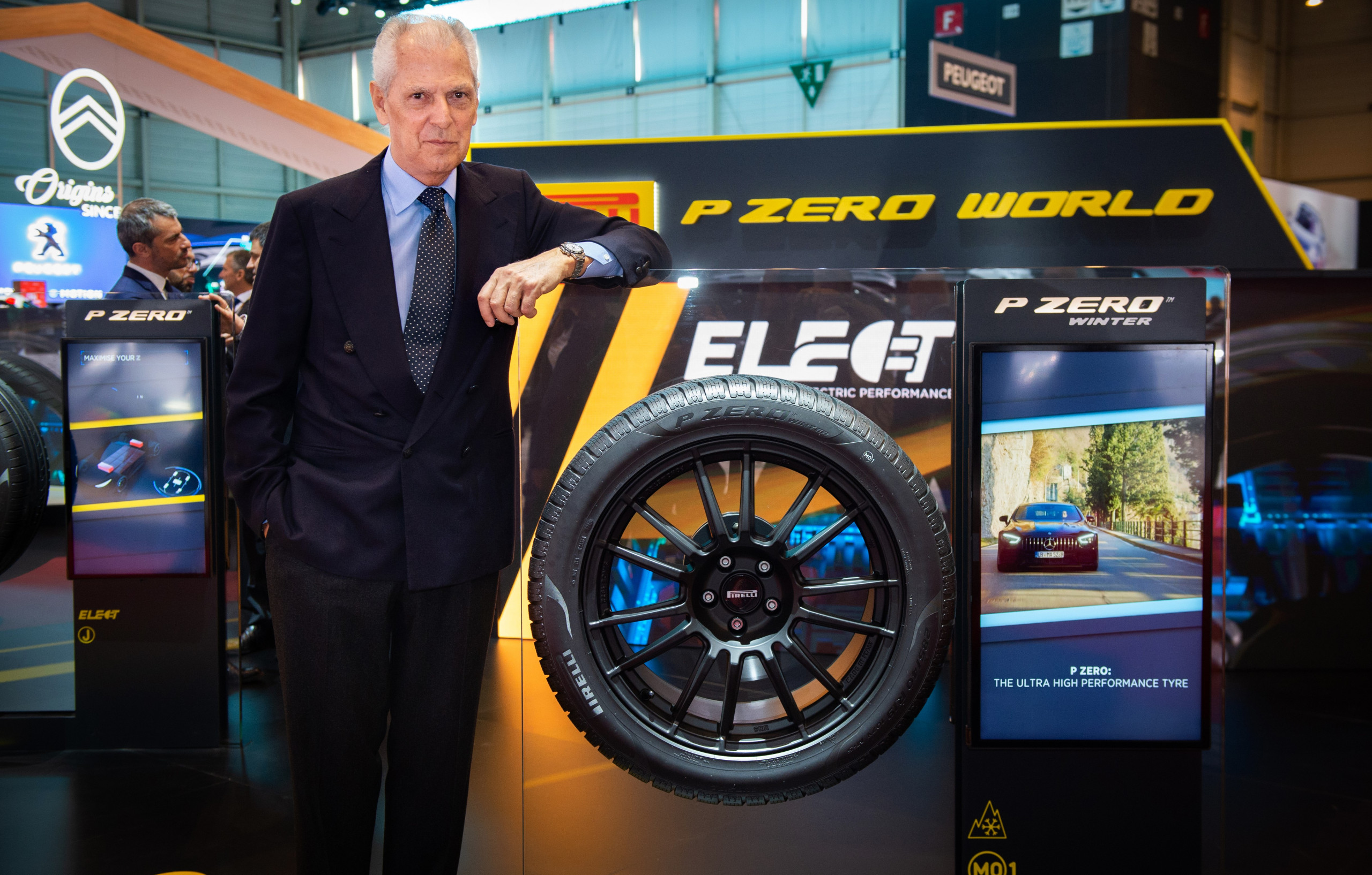 Tronchetti Provera al Ginevra Auto Show