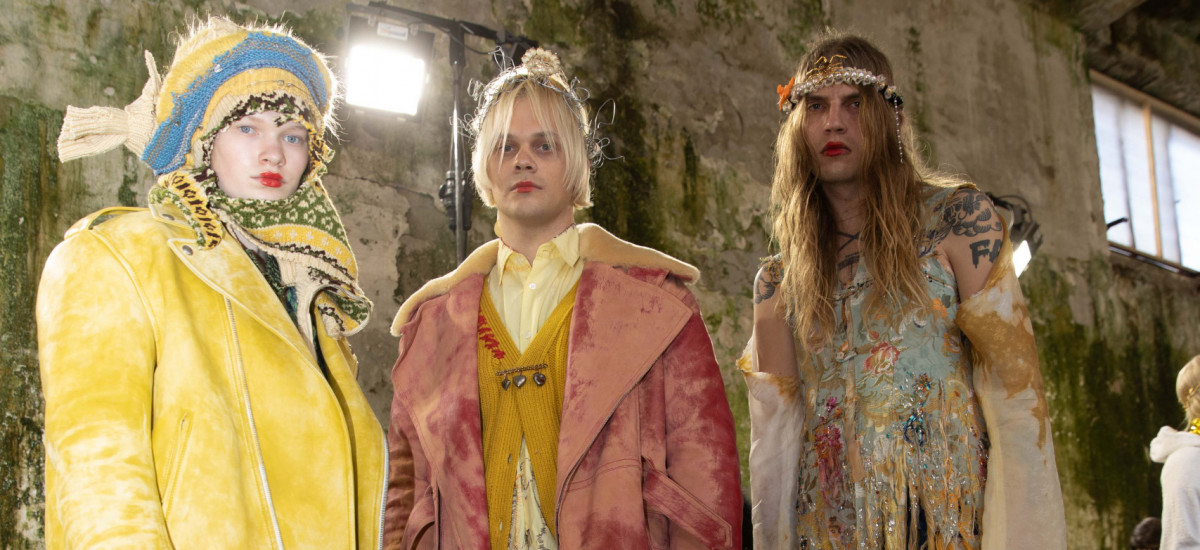 backstage sfilata marni collezione autunno inverno milano fashion week