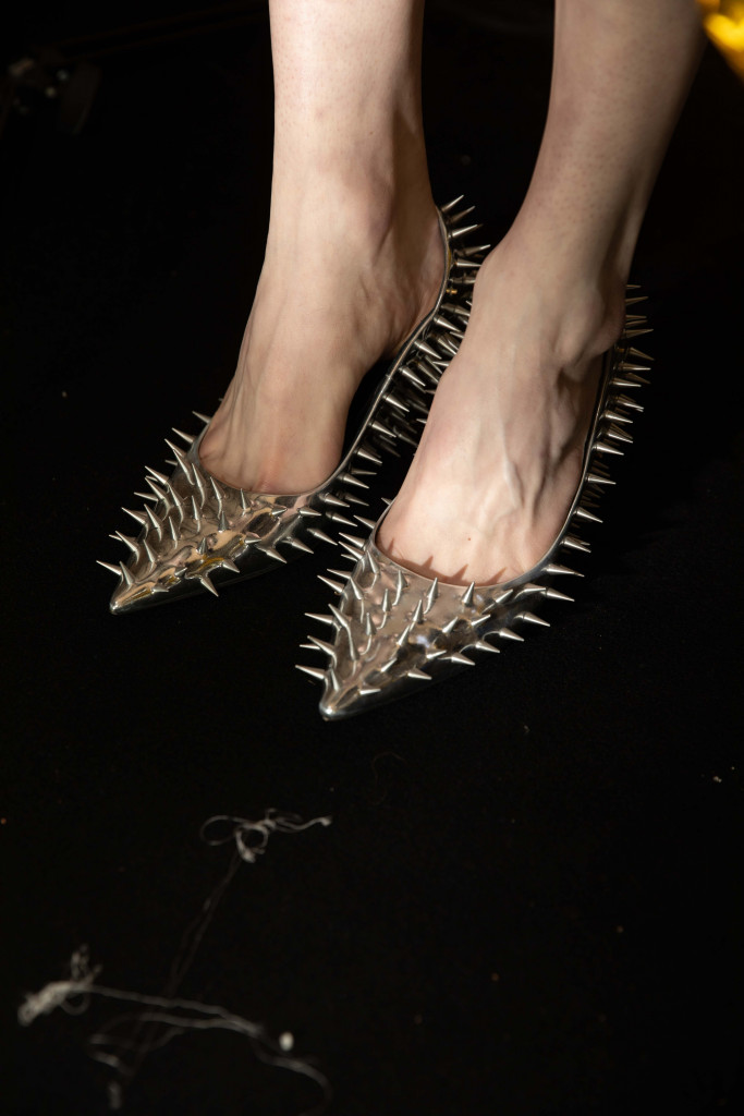 backstage sfilata marni collezione autunno inverno milano fashion week