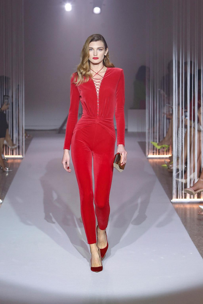 sfilata elisabetta franchi collezione autunno inverno milano fashion week