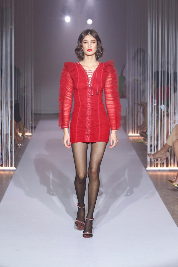 sfilata elisabetta franchi collezione autunno inverno milano fashion week
