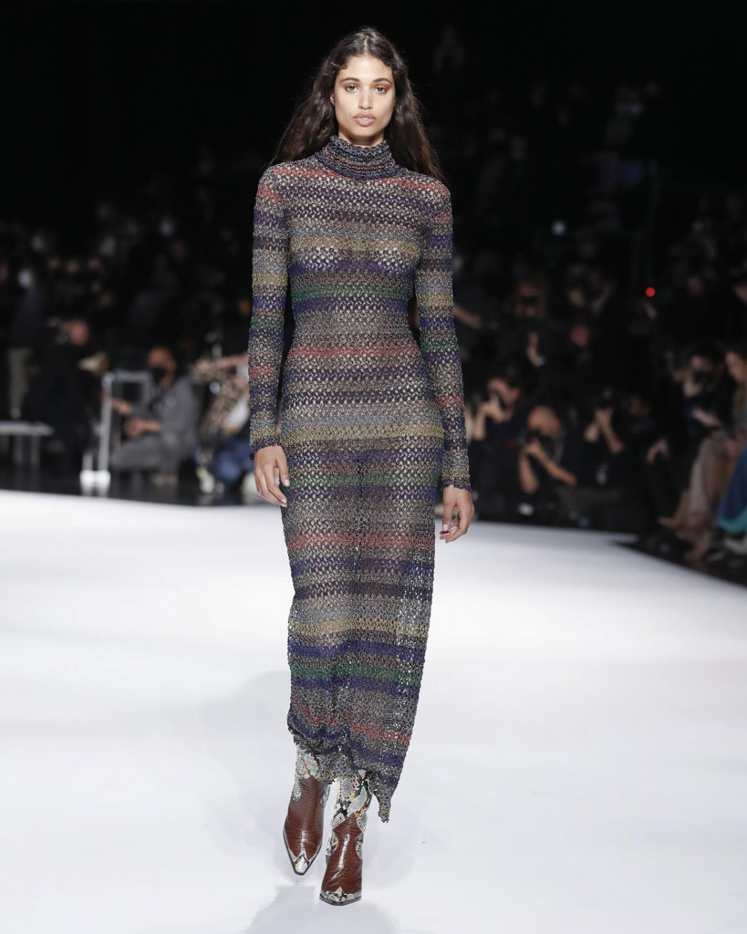 sfilata missoni collezione donna autunno inverno milano fashion week