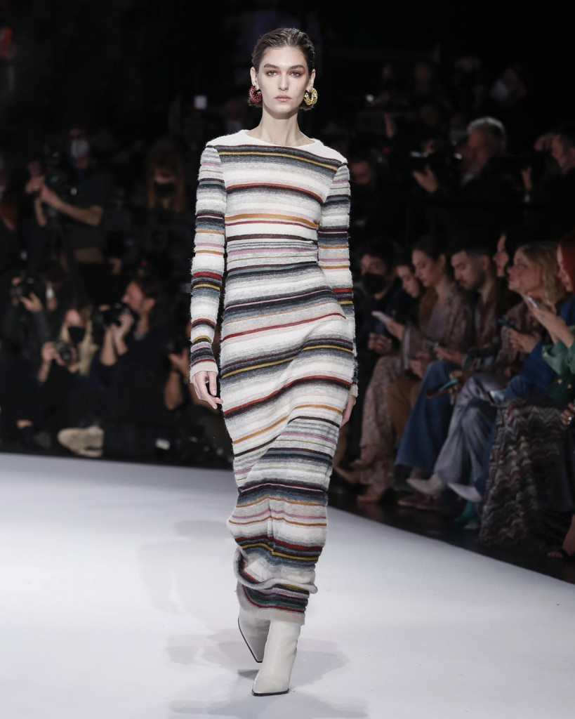 sfilata missoni collezione donna autunno inverno milano fashion week
