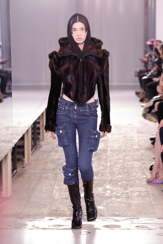 sfilata trussardi collezione donna autunno inverno milano fashion week