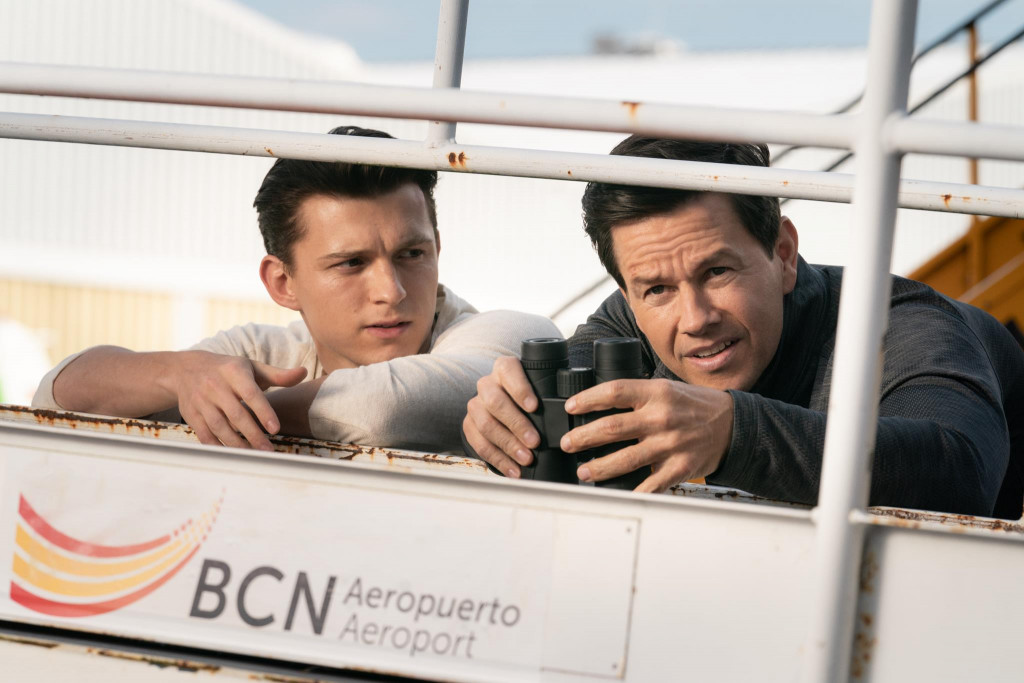 Tom Holland and Mark Wahlberg star in Columbia Pictures' UNCHARTED. Photo by: Clay Enos