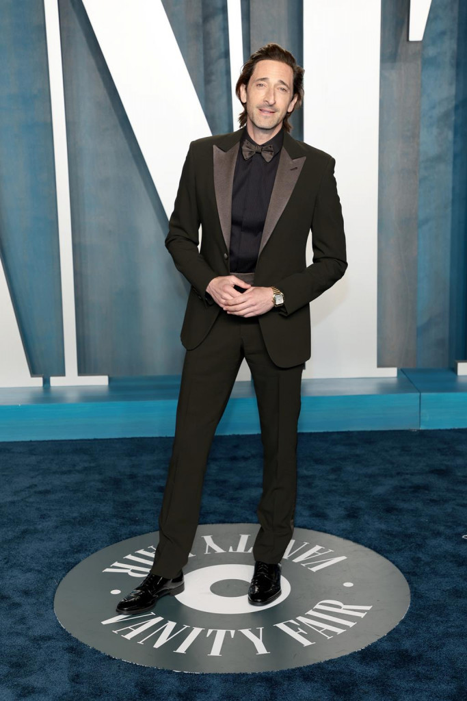 Adrien Brody in Armani (Getty Images)