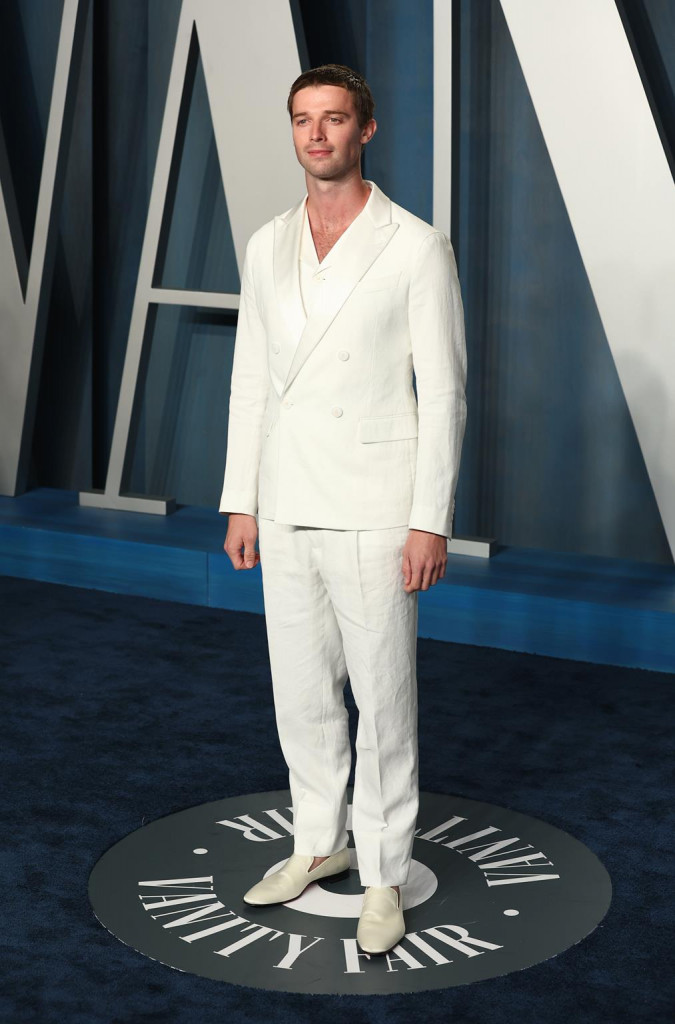 Patrick Schwarzenegger in Armani (Getty Images)