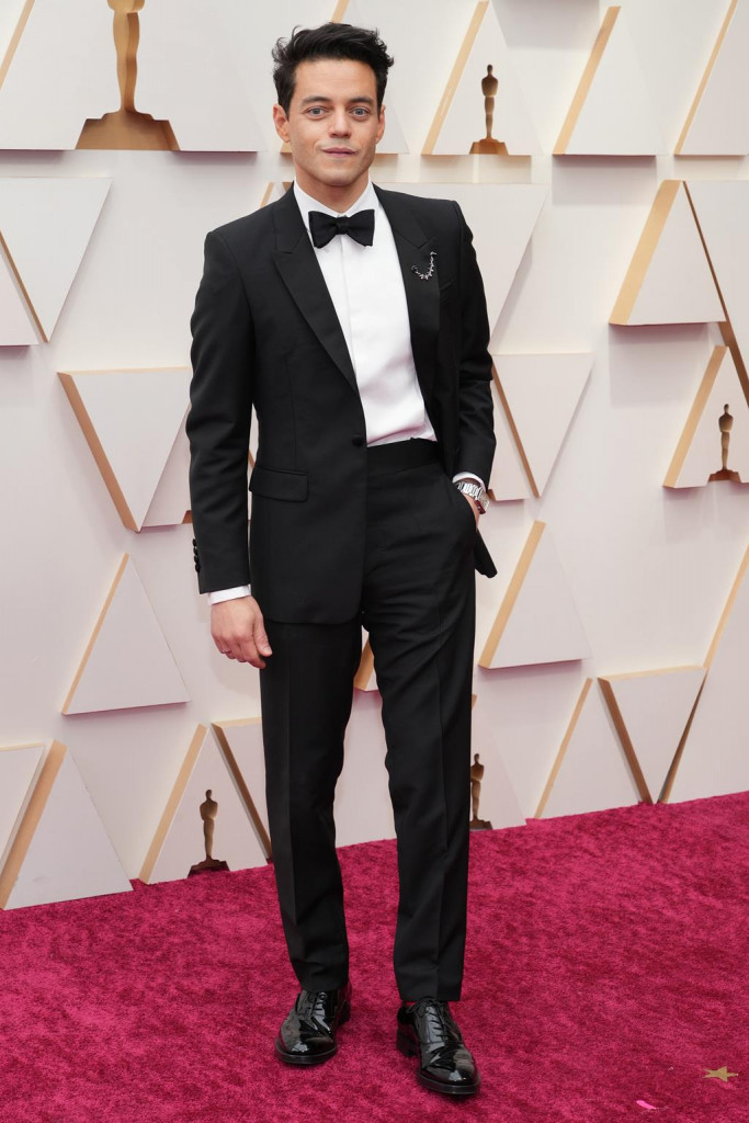 Rami Malek in Prada