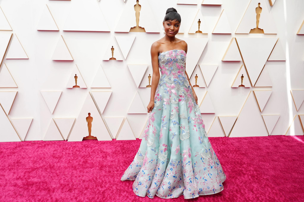 Saniyya Sidney in Armani