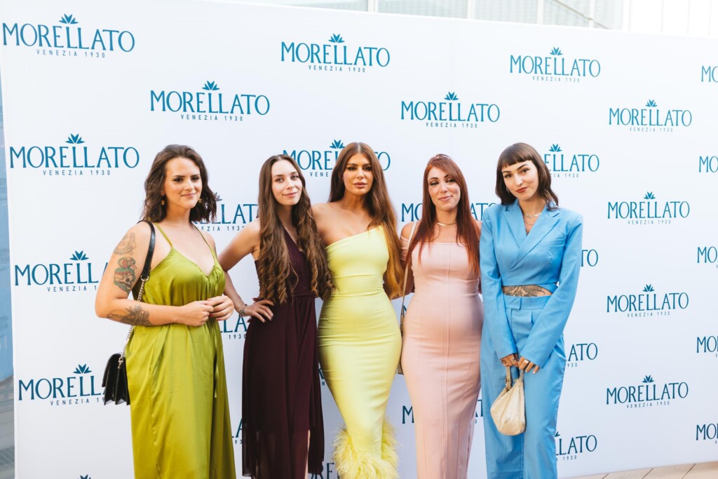 Carlotta Modolo, Aurora Castiglia, Nima Benati, Desiree Lagati, Natalia Nieves Iszakovits_Evento Morellato