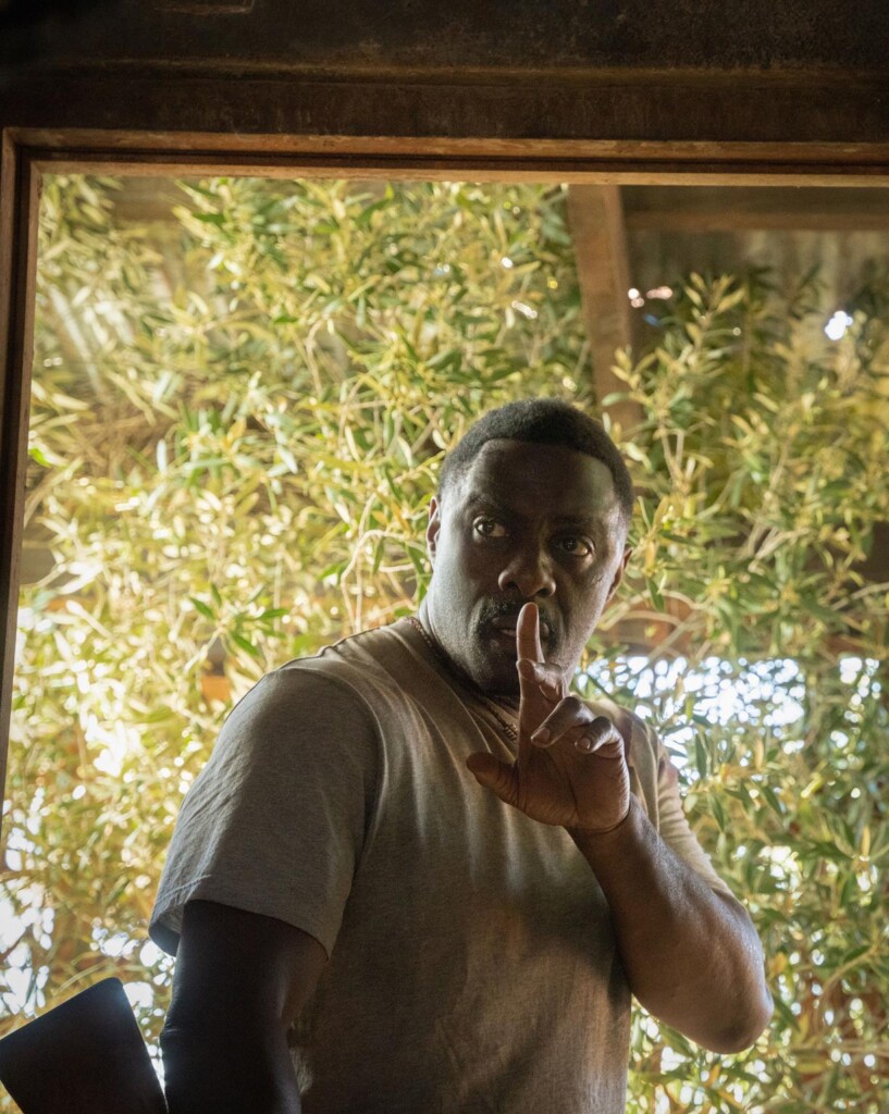 Idris Elba as Dr. Nate Samuels in Beast, directed by Baltasar Kormákur.