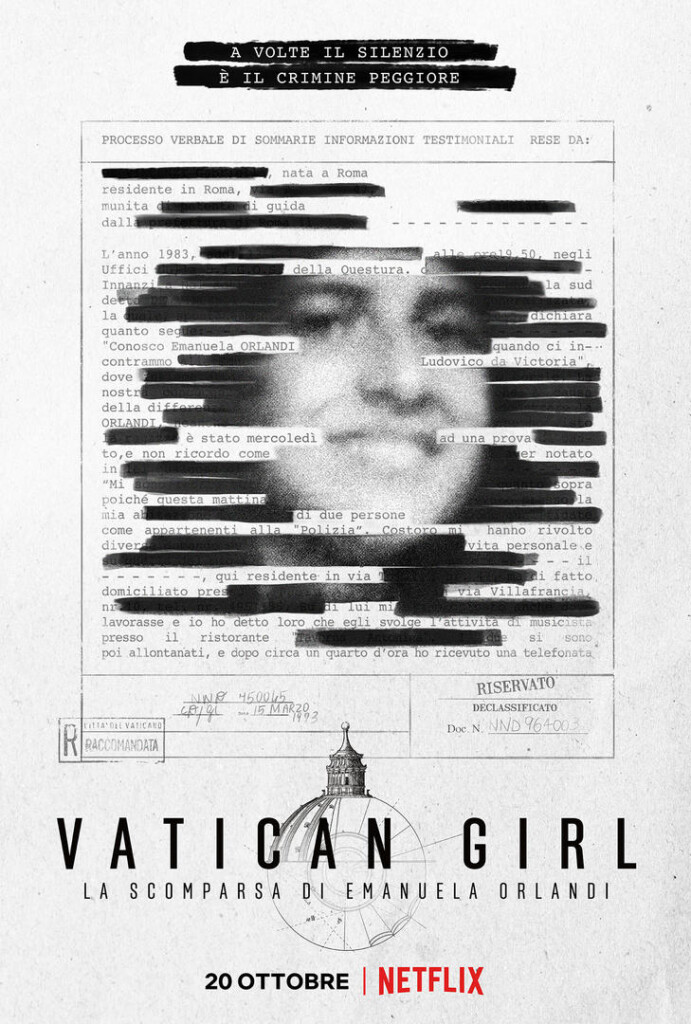 vatican girl scomparsa emanuela orlando documentario netflix
