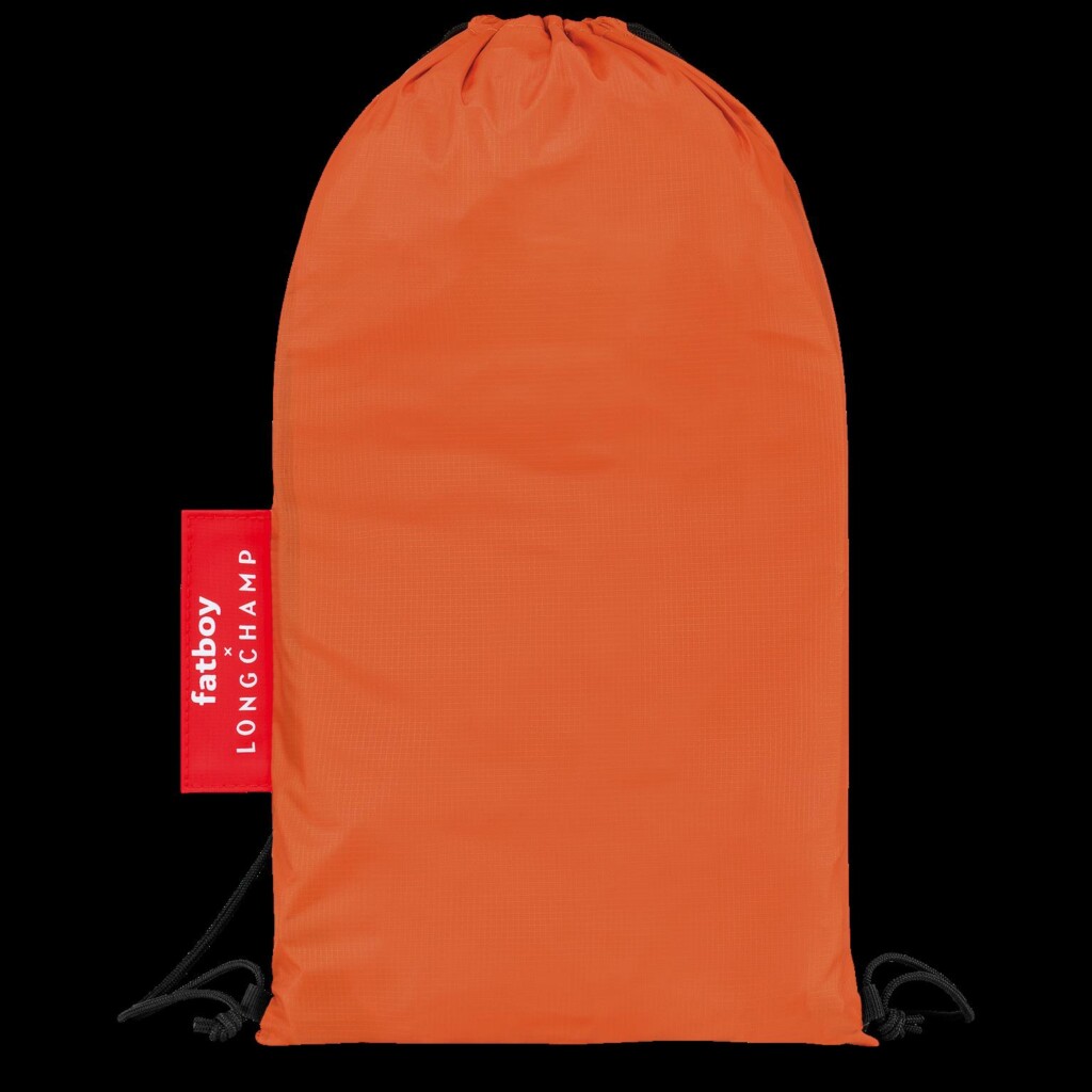longchamp x fatboy cuscino gonfiabile per la spiaggia