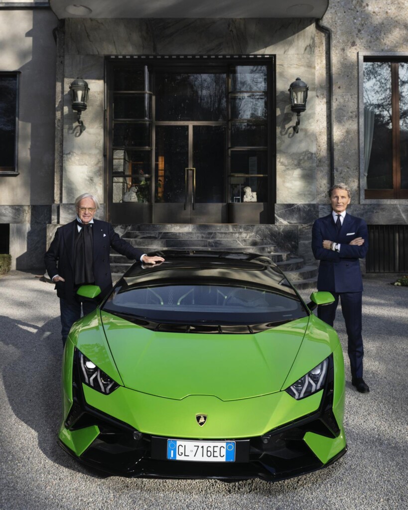 Diego Della Valle, Presidente e CEO del Gruppo Tod’s e Stephan Winkelmann, Chairman e CEO di Automobili Lamborghini
